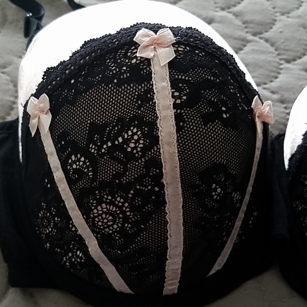 Retro push up bra